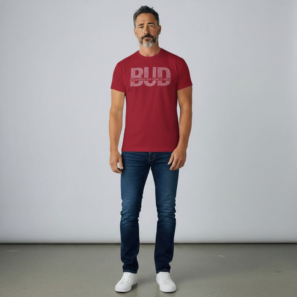 Hanes Budweiser King of Beers Graphic T Shirt XL